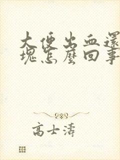 大便出血还有血块怎么回事