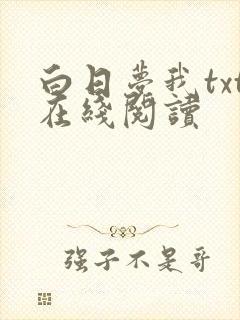 白日梦我txt在线阅读