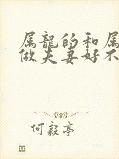 属龙的和属虎的做夫妻好不好