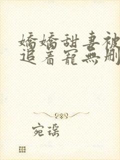 娇娇甜妻被全家追着宠无删减