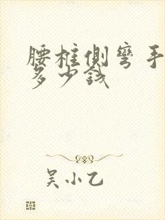 腰椎侧弯手术 多少钱