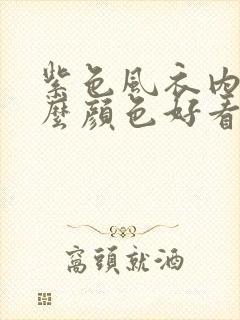 紫色风衣内搭什么颜色好看