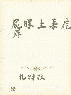 屁眼上长疙瘩很疼