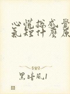 心慌总感觉很累气短什么原因