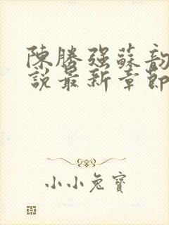 陈胜强苏韵雅小说最新章节更新内容