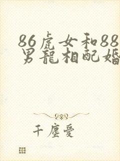 86虎女和88男龙相配婚姻如何