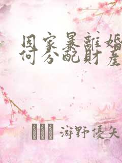 因家暴离婚是如何分配财产及子女的