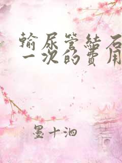 输尿管结石治疗一次的费用