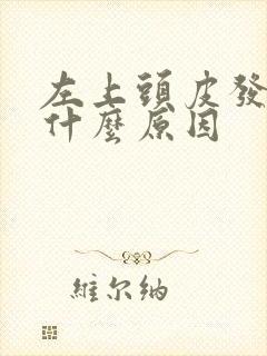 左上头皮发麻是什么原因