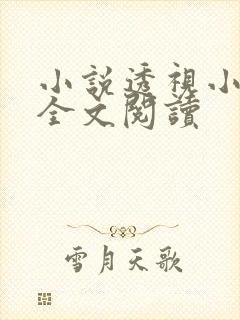 小说透视小邪医全文阅读