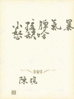 小孩脾气暴躁易怒缺啥