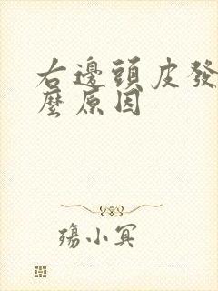 右边头皮发麻什么原因