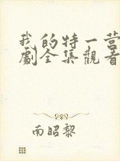 我的特一营电视剧全集观看免费