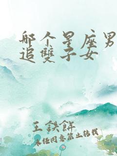 哪个星座男愿意追双子女