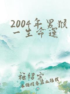 2004年男猴一生命运