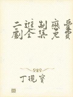 二进制恋爱电视剧全集免费观看