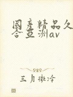 国产精品久久综合亚洲av