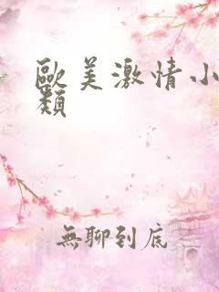 欧美激情小说另类