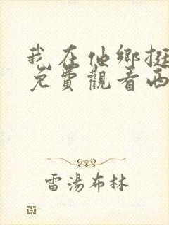 我在他乡挺好的免费观看西瓜