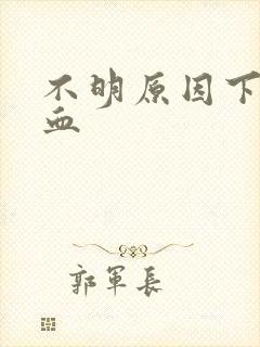 不明原因下体流血