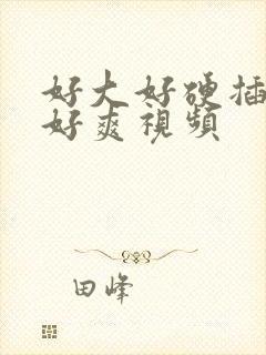 好大好硬插得我好爽视频