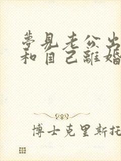 梦见老公出轨要和自己离婚很真实