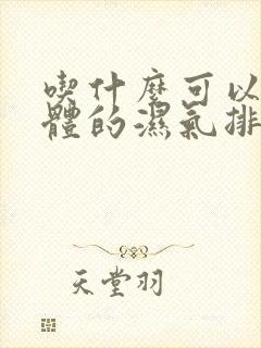 吃什么可以把身体的湿气排出来