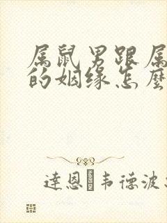 属鼠男跟属蛇女的姻缘怎么样