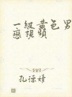 一级黄色男同性恋视频