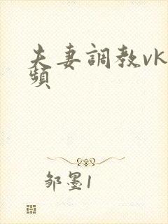 夫妻调教vk视频