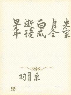 早逝白月光十一年后成全家福星