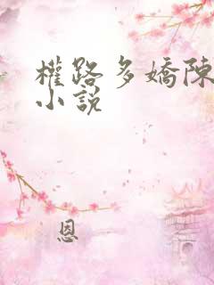 权路多娇陈阳的小说