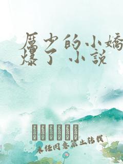 厉少的小娇妻甜爆了 小说