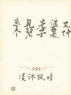 梦见老婆又生了个儿子是什么预兆