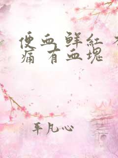 便血 鲜红 不痛 有血块