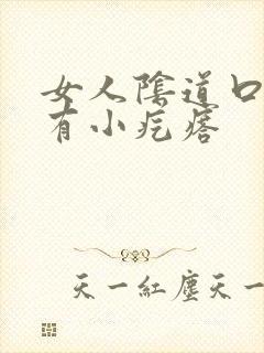 女人阴道口瘙痒有小疙瘩