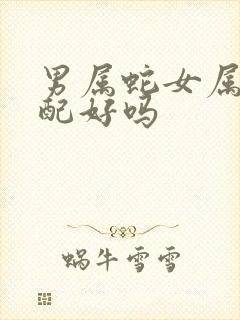 男属蛇女属羊婚配好吗