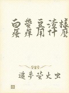 白带豆渣样内阴瘙痒用什么药