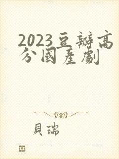 2023豆瓣高分国产剧