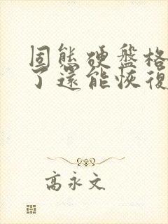 固态硬盘格式化了还能恢复数据吗