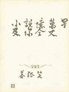 小说亿万星辰不及你全文