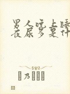 男人晚上睡不着夜尿多是什么原因