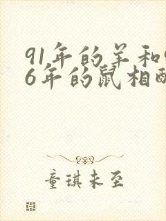 91年的羊和96年的鼠相配吗