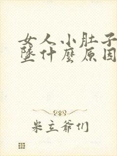 女人小肚子疼下坠什么原因