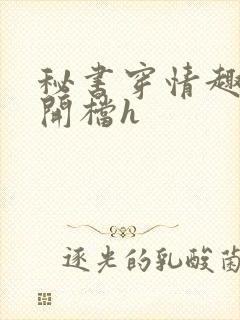 秘书穿情趣内衣开档h