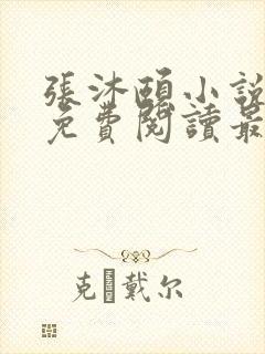 张沐颐小说全文免费阅读最新章节