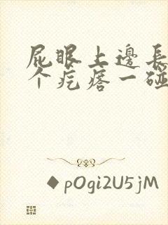 屁眼上边长了一个疙瘩一碰还疼