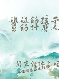 姐姐的孩子是舅舅的什么人