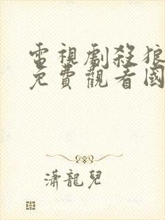 电视剧杀狼全集免费观看国语版