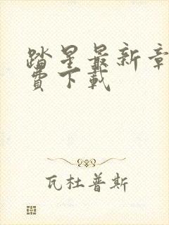 踏星最新章节免费下载